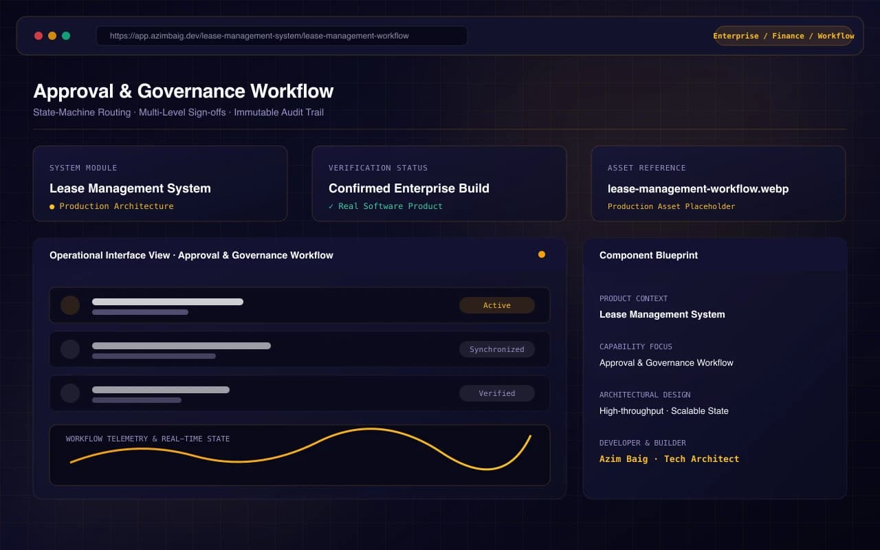 Approval & Governance Workflow