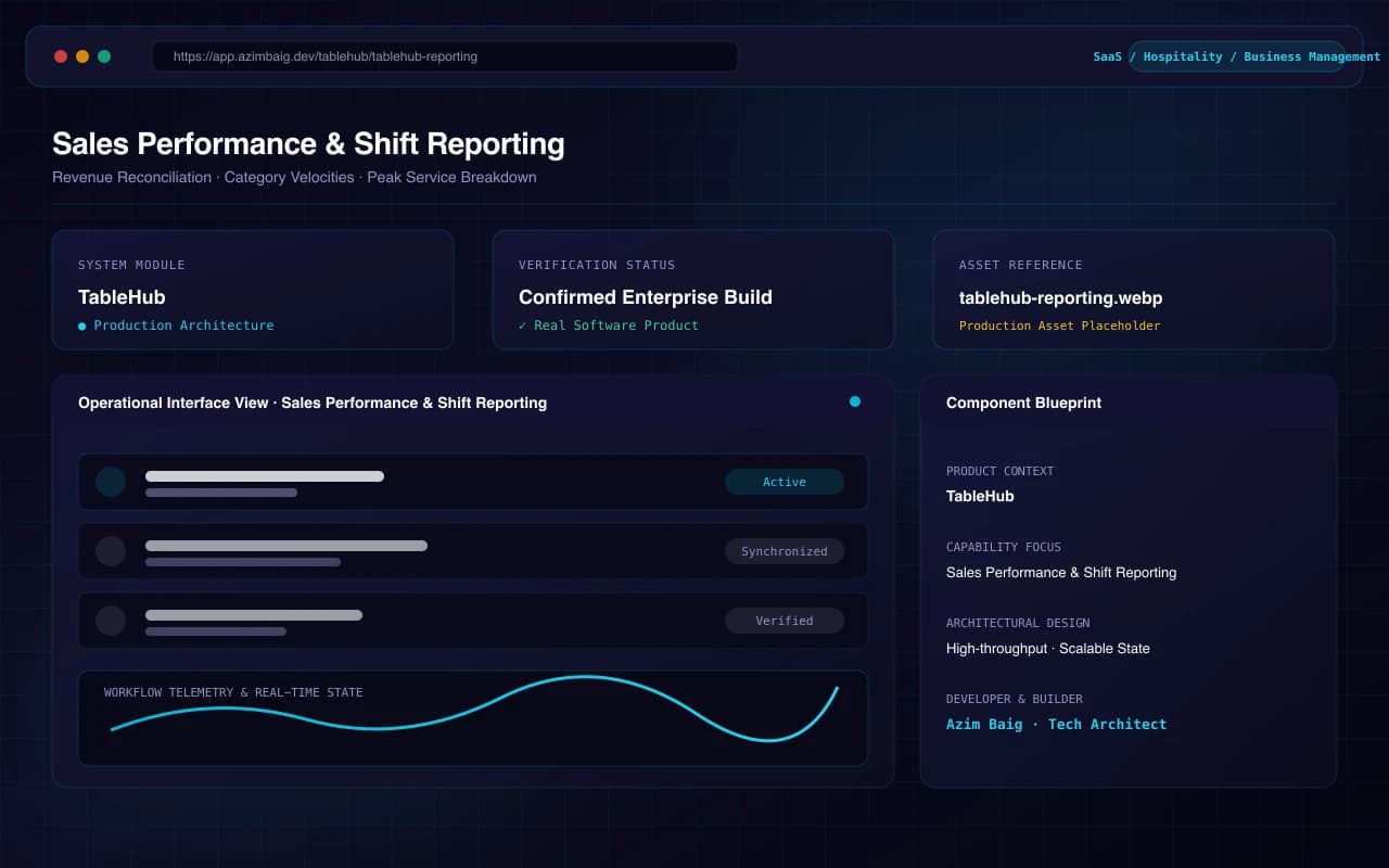 Sales Performance & Shift Reporting