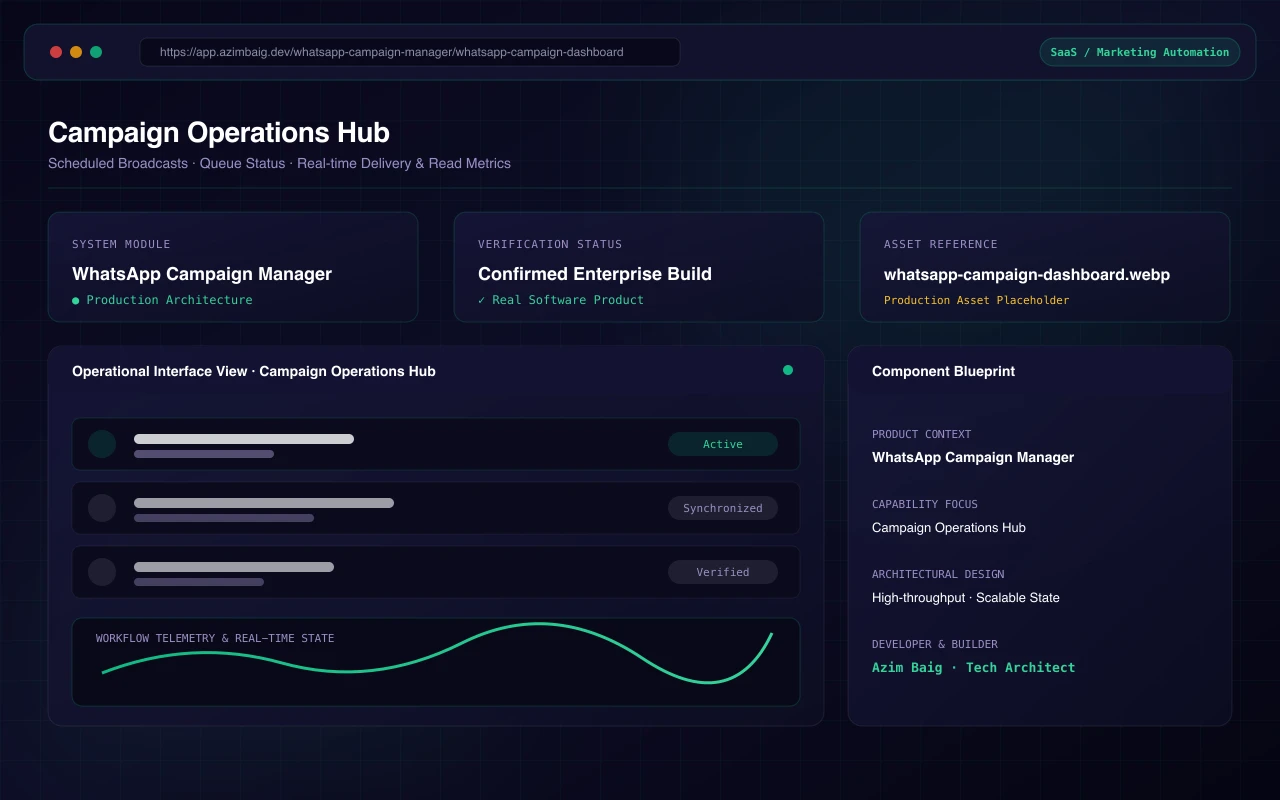 WhatsApp Campaign Manager - Campaign Operations Hub